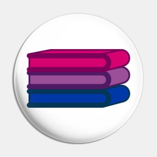 Bisexual Flag Bookstack Pin