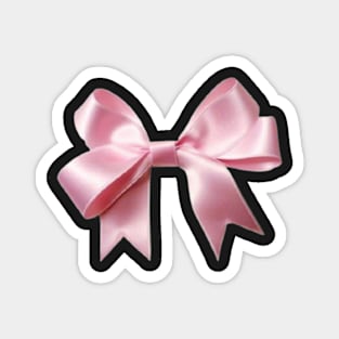 pink bow Magnet