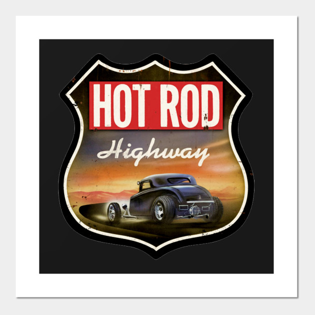 Hot Rod Typography - Affiche et | FR