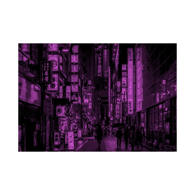 Shinjuku Nights Magenta Recolor by emiliapapaya