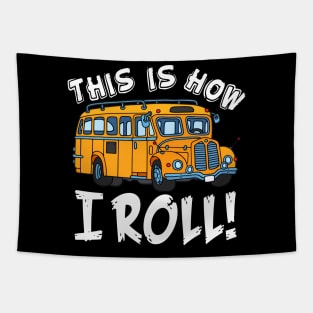 This Is House I Roll Awesome Bus Driver Tapestry