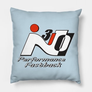 i30 N Performance Fastback (Smaller) (White) Pillow