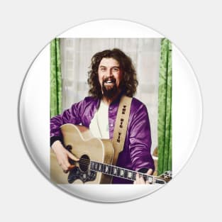 The big yin with guitar Pin