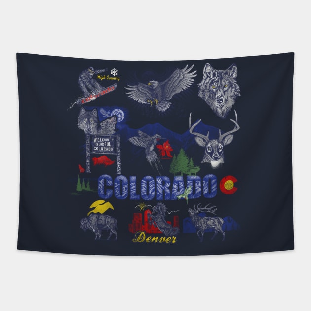 colorado Tapestry by inkzella