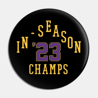 Los Angeles In-Season Tournament Champs Pin