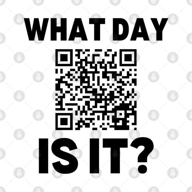 It is Wednesday My Dudes QR Code by CursedContent