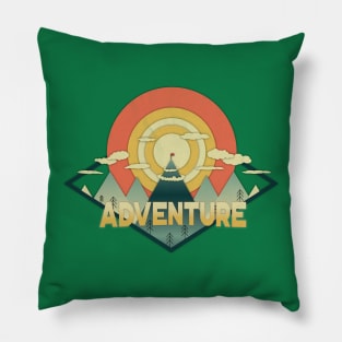 Mountain Adventure Pillow