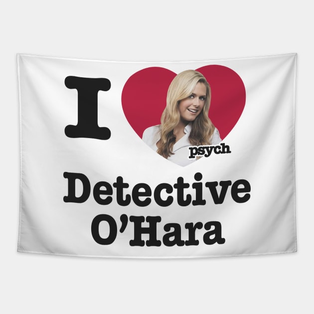 Psych I Heart O'Hara Tapestry by Fauzi ini senggol dong