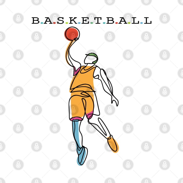 Basketball Sport by Fashioned by You, Created by Me A.zed