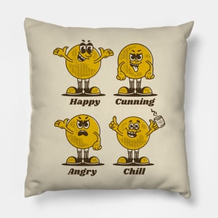 moods characters Pillow