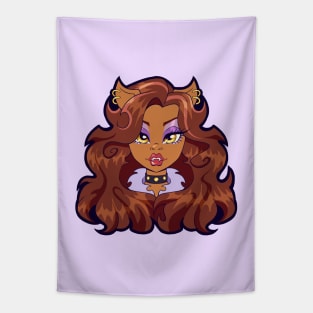 Monster High Clawdeen G1 Tapestry