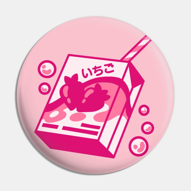 The starwberry milk and bubbles Pin by AnGo