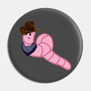 worm (cowboy) Pin