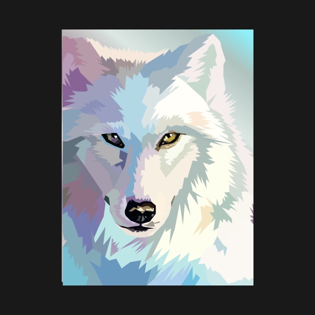 Wolf WPAP by Rumah Animaton