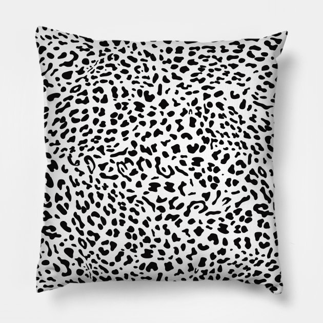 New Leopard Texture 1 Pillow by B&K