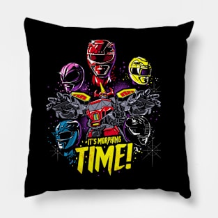 it´s morphing time Pillow