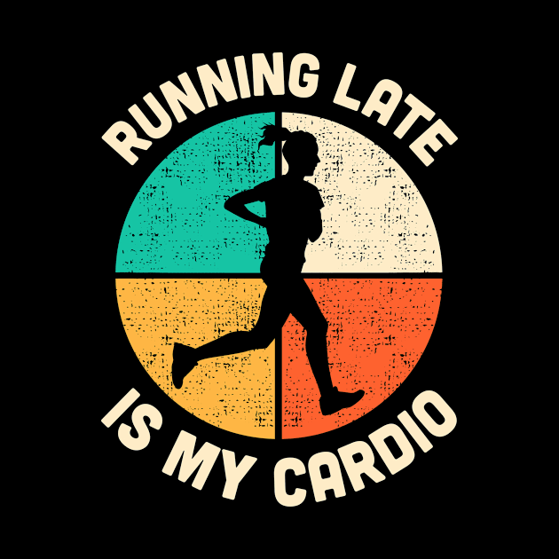 Running Is My Cardio Fitness Gym Workout Womens by TMSTORE