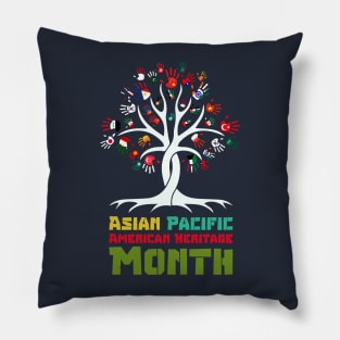 aapi month gift :Asian Pacific American Heritage Month Pillow