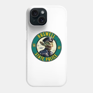 Roswell State UFO Police Department Phone Case