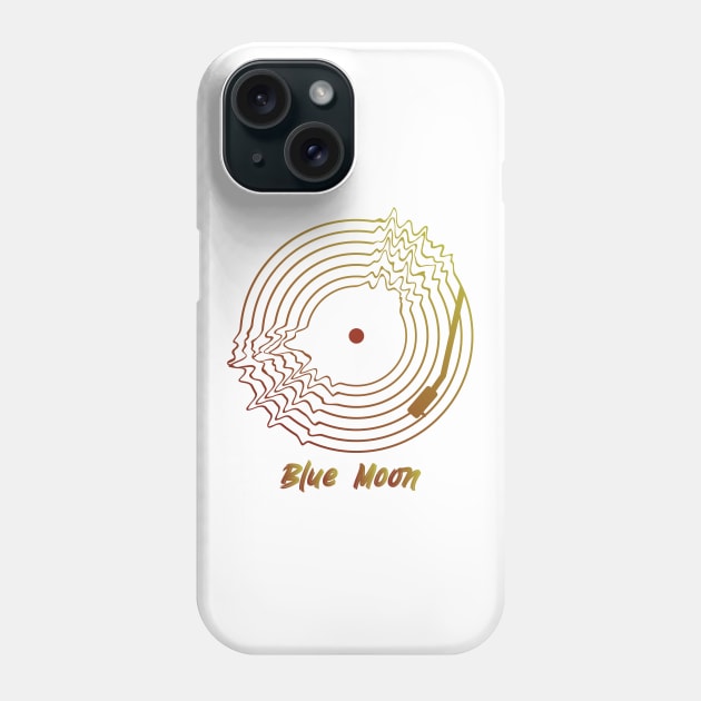 Blue Moon Phone Case by BY TRENDING SYAIF