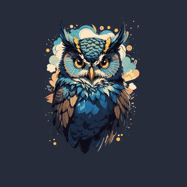 Fantasy Owl in Vector Style by NordicBadger