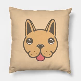 Frenchie Kawaii Pillow