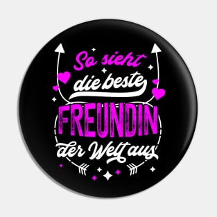 Beste Freundin Der Welt Freundschaft Pin