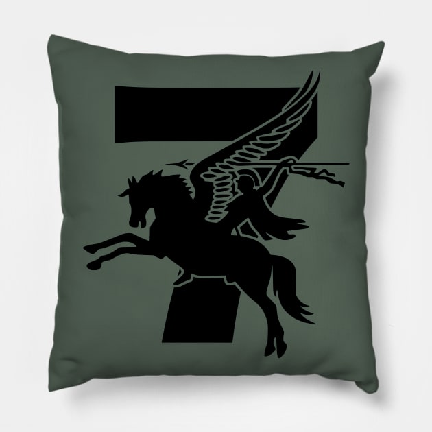 7 Para Royal Horse Artillery Pillow by TCP