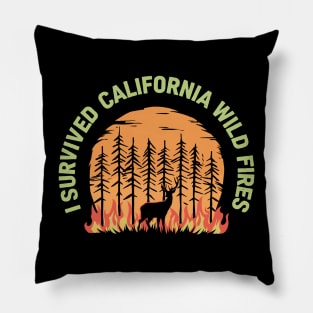 California-Wildfire Pillow