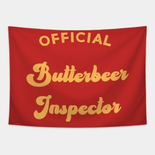 Official Butterbeer Inspector Tapestry