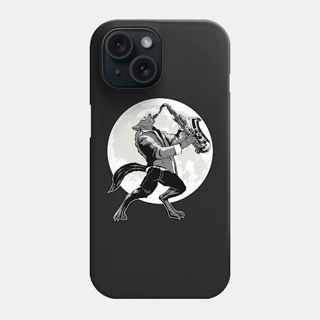 Saxo Wolf Phone Case by D3monic