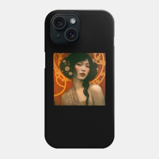 Art Deco Style Woman Phone Case