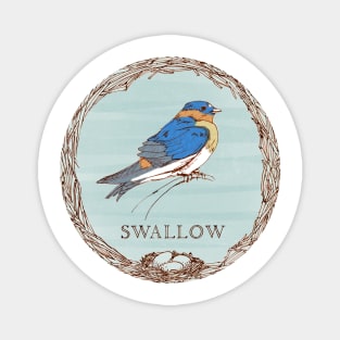 For the Birds - Swallow Magnet