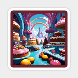 Coffee Cake Paradise Magnet