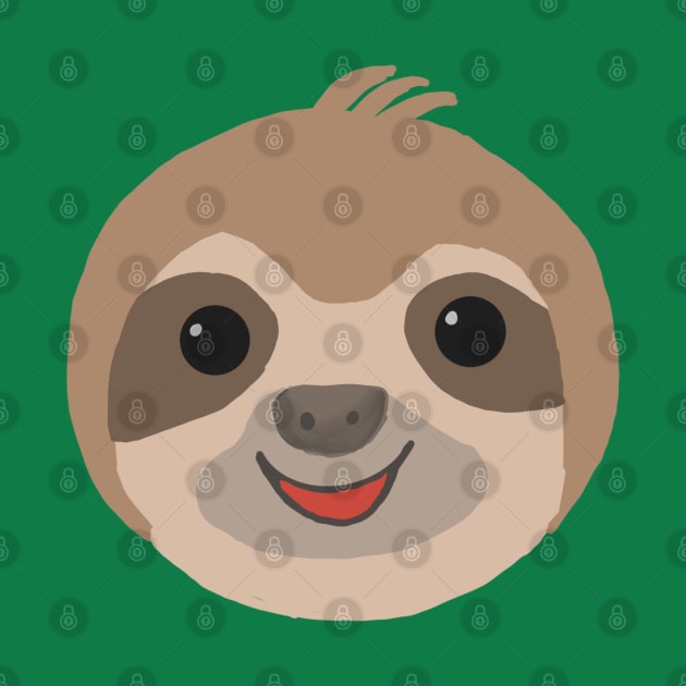 Sloth Face by Geometrico22