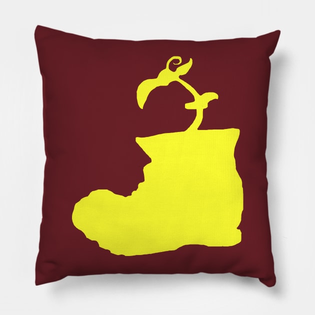 Directive Earth Yellow Pillow by Fitzufilms