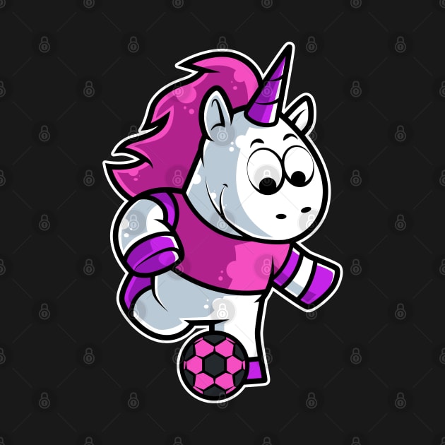 Magical Unicorn Football Game Team Sports graphic by theodoros20