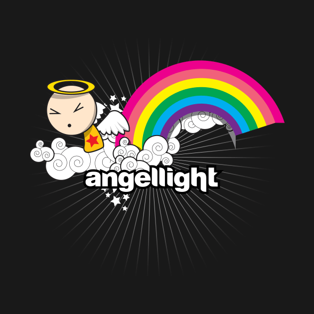 Rainbow Cloud Angel by angellight