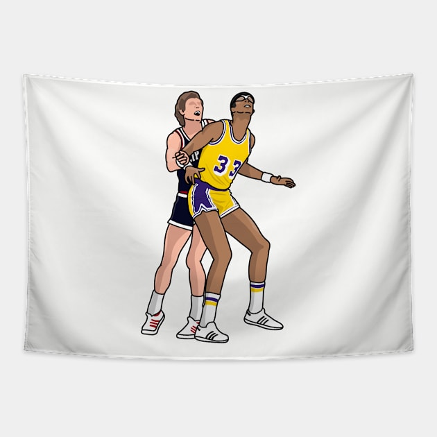 Walton and jabbar Tapestry by Rsclstar