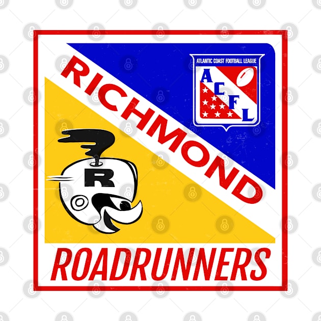 Retro Richmond Roadrunners Football 1968 by LocalZonly