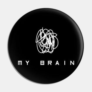 My Brain Pin