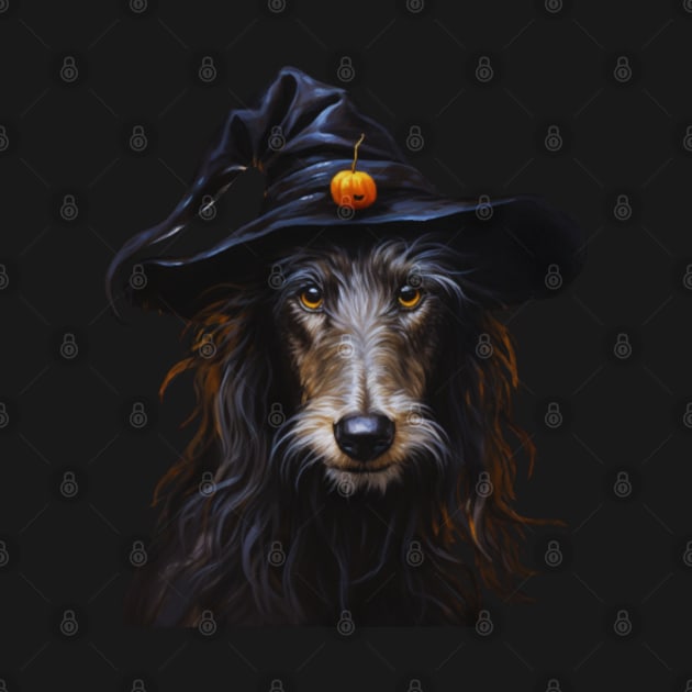 Scottish Deerhound Halloween by NatashaCuteShop