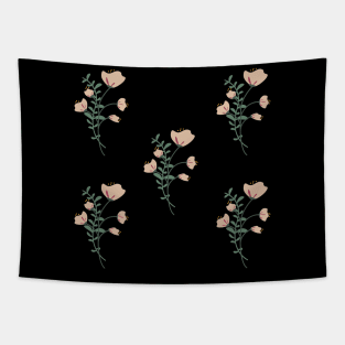 Pink Floral Pattern design Tapestry