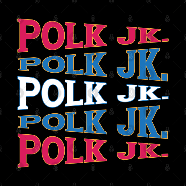 TEXT ART USA JK POLK by LAVA-ROMA-NOVA