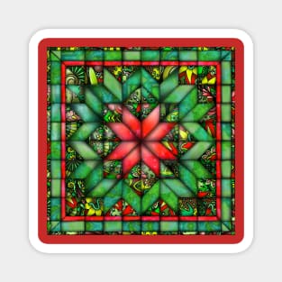 Christmas quilt Magnet