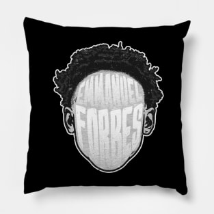 Emmanuel Forbes Washington Player Silhouette Pillow