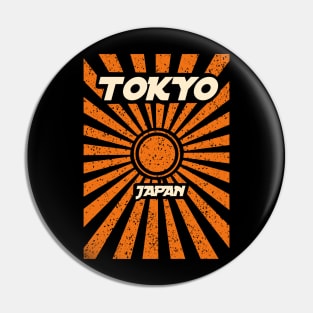 Retro Tokyo Japan Pin