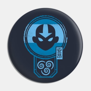 Aang Airbender Pin