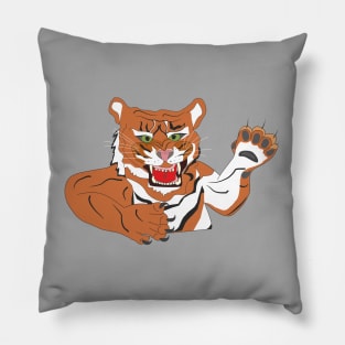 Angry tiger Pillow