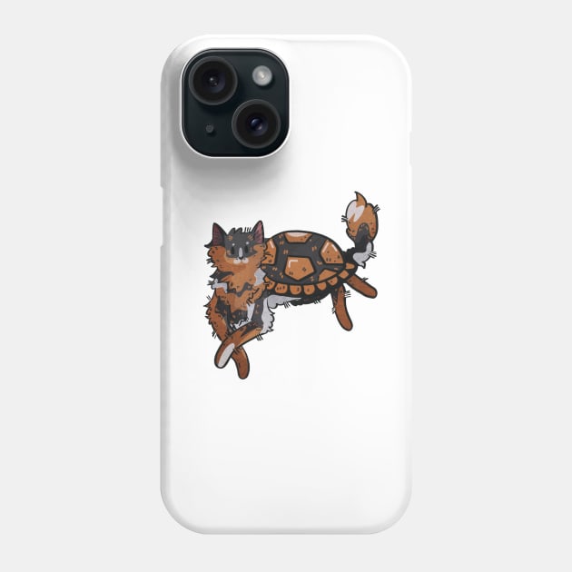 TORTOISE-shell cat Phone Case by Feline Emporium